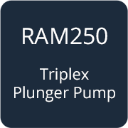 RAM250 - Triplex Plunger Pump